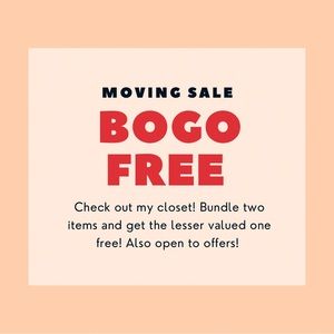 BOGO FREE FREE!!